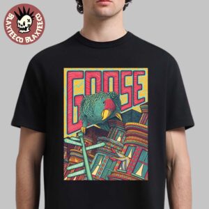 Goose San Francisco California 2025 Concert Poster At The Masonic On May 27 And 28 2025 The Parrot Artwork Standard Edition Unisex T-Shirt