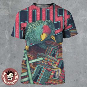 Goose San Francisco California 2025 Concert Poster At The Masonic On May 27 And 28 2025 The Parrot Artwork Web Variant All Over Print Shirt