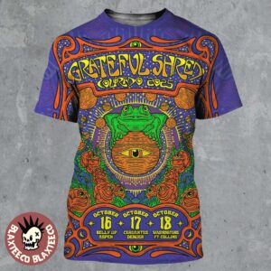 Grateful Shred Colorado 2025 Tour Poster On October 2025 All Over Print Shirt