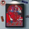 Wilco Asheville North Carolina 2025 Gig Poster Live At Asheville Yards Ampitheatre On May 16 2025 Home Decor Poster Canvas