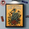 Goose San Francisco California 2025 Concert Poster At The Masonic On May 27 And 28 2025 The Parrot Artwork Web Variant Poster Canvas For Home Decor