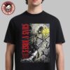 Metallica M72 Philly 2025 Night 1 Venue Tee In Philadelphia Pennsylvania At Lincoln Financial Field On May 23 2025 Red Demon Two Sided Unisex T-Shirt