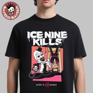 Ice Nine Kills A Work Of Art Cut In Half Halfway To Halloween Classic T-Shirt