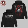 In Flames Europe Tour 2025 Jester Drip Two Sided Unisex Hoodie