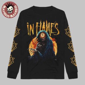 In Flames Europe Tour 2025 Merch Cyclops Compass Unisex Sweater