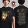 In Flames Europe Tour 2025 Jester Drip Two Sided Unisex Hoodie