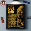 Dinosaur JR Playing Without A Sound In Its Entirety UK Tour 2025 On May Schedule Dates Wall Decor Poster Canvas