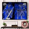 Metallica M72 Landover 2025 Venue Poster In Landover Maryland At Northwest Stadium On May 28 2025 The Chained Skeleton Art Home Decor Poster Canvas