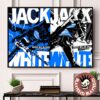 Jack White Seattle Washington Night 2 Poster At the Paramount Theatre On May 20 2025 Home Decor Poster Canvas