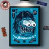 Joe Russo’s Almost Dead Gig Poster For Virginia Beach VA At The Dome On May 22 Asbury Park NJ At Stone Pony On May 23 And New Haven CT At Westville On May 24 2025 Hammerhead Shark Art Poster Canvas