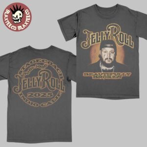 Jelly Roll Beautiful Broken Stagecoach 2025 Indio California Event Two Sided T-Shirt
