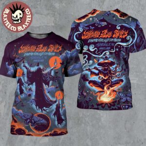 Johnny Blue Skies Asheville North Carolina 2025 Night 1 And 2 Combined Poster At Exploreasheville.com Arena On May 20 And 21 2025 Two Sided All Over Print Shirt