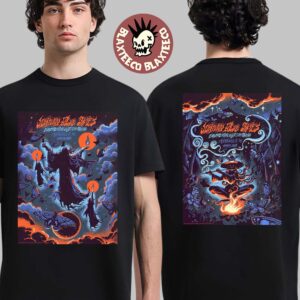 Johnny Blue Skies Asheville North Carolina 2025 Night 1 And 2 Combined Poster At Exploreasheville.com Arena On May 20 And 21 2025 Two Sided T-Shirt