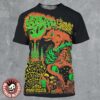 King Gizzard And The Lizard Wizard Lisbon Portugal 2025 Shows Poster At Coliseu Dos Recreios On May 18 19 20 2025 Yellow Gator All Over Print Shirt