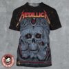Metallica M72 Virginia Tech 2025 Venue Poster In Blacksburg VA At Lane Stadium On May 7 2025 Skeleton Mascot HokieBird All Over Print Shirt