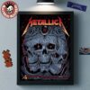Metallica M72 Virginia Tech 2025 Venue Poster In Blacksburg VA At Lane Stadium On May 7 2025 Skeleton Mascot HokieBird Home Decor Poster Canvas