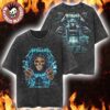 Metallica M72 World Tour North American Takeovers Merch Electric Chair Retro Washed T-Shirt