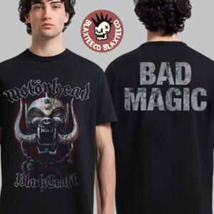 Motorhead X Blackcraft Bad Magic Two Sided Unisex T-Shirt