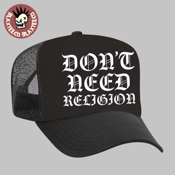 Motorhead X Blackcraft Don’t Need Religion Trucker Hat