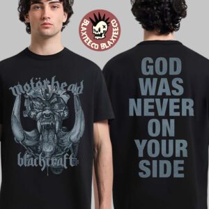 Motorhead X Blackcraft God Was Never On Your Side Two Sided Unisex T-Shirt