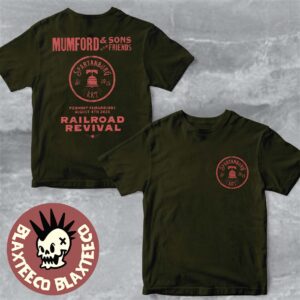 Mumford And Sons 2025 Railroad Revival Tour In Spartanburg SC At Piedmont Fairgrounds On August 4 2025 Two Sided Unisex T-Shirt