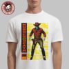 Murder By Death Detroit Michigan 2025 Poster At St Andrews Hall On June 20 2025 Cowboy Artwork Classic T-Shirt