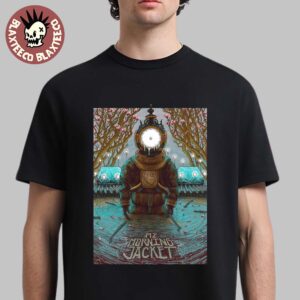My Morning Jacket Poster For Show In St Louis MO At The Factory At The District On May 2 2025 The Diver With Moll’s Clock en Lou Artwork Essentials T-Shirt