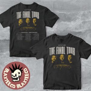 Our Last Night The Final Tour North American 2025 Schedule Tour Dates Two Sided Unisex T-Shirt