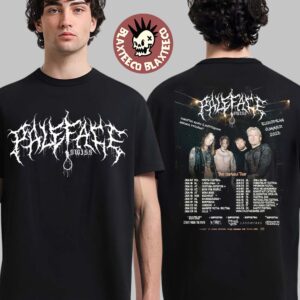 Paleface The Cursed Tour European Summer 2025 Schedule Tour Dates Two Sided Unisex T-Shirt