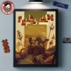 Warren Haynes Band Million Voices Whisper Tour 2025 Garter Snake Wrapped Around A Gibson Guitar Les Paul With Tour Dates Home Decor Poster Canvas