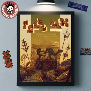 Pearl Jam Event Poster 2025 New Orleans Jazz And Heritage Festival In New Orleans LA On May 3 2025 Home Decor Poster Canvas