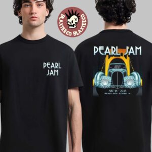 Pearl Jam Pittsburgh Pennsylvania 2025 Night 1 Event Tee At USA PPG Paints Arena On May 16 2025 Two Sided Unisex T-Shirt