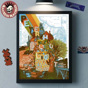 Peter Hook And The Light Concert Poster In Pittsburgh PA At Roxian Theatre On May 30 2025 Home Decor Poster Canvas
