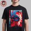 Dave Matthews Band Bethel New York Gig Poster At Bethel Woods Center For The Arts On May 24 2025 Mechanical Instrument Bear Art Unisex T-Shirt