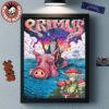 A Perfect Circle Sessanta V2.0 Exclusive Poster For Show In Hollywood Florida At Hard Rock Live At Seminole Hard Rock Hotel And Casino On May 6 2025 Stained Glass Octopus Art Poster Canvas