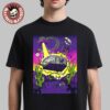 Dead And Company Poster For Show Tonight At Sphere Las Vegas On May 15 2025 Cosmic Skeleton Art by Diego Andrade Unisex T-Shirt