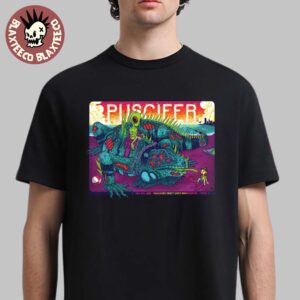 Puscifer Sessanta V2.0 Tampa Florida 2025 Concert Poster At MidFlorida Credit Union Amphitheatre On May 8 2025 Classic T-Shirt