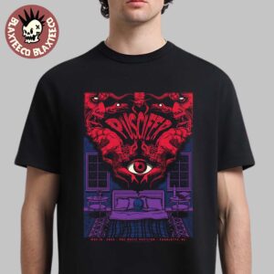 Puscifer With Sessanta V2.0 Charlotte North Carolina 2025 Exclusive Gig Poster At PNC Music Pavillion On May 10 2025 Classic T-Shirt