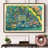 Primus Sessanta V2.0 Huntsville Alabama 2025 Concert Poster At The Orion Amphitheater On May 4 2025 The Owl Sphinx Art Home Decor Poster Canvas