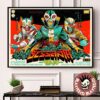 A Perfect Circle Sessanta V2.0 Exclusive Poster For Show In Hollywood Florida At Hard Rock Live At Seminole Hard Rock Hotel And Casino On May 6 2025 Stained Glass Octopus Art Poster Canvas