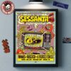 A Perfect Circle Sessanta V2.0 Exclusive Poster For Show In Rogers AR At Walmart AMP On May 2nd 2025 Poster Canvas For Home Decorations