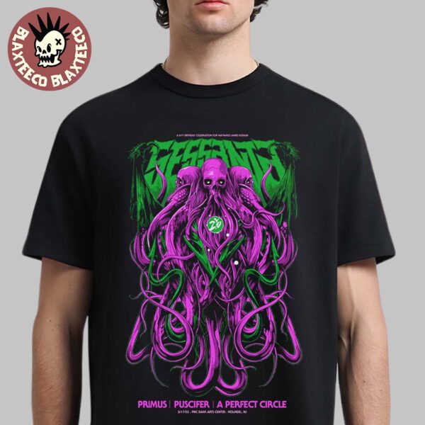 Sessanta V2.0 Holmdel New Jersey 2025 Exclusive Tee At PNC Bank Arts Center On May 17 2025 Unisex T-Shirt
