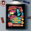 Sessanta V2.0 Saturday Night Horror Thon Exclusive Poster In Noblesville IN At Ruoff Music Center On May 24 2025 Home Decor Poster Canvas