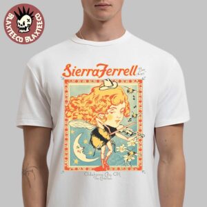 Sierra Ferrell Bee Happy Poster For Show In Oklahoma City OK At The Criterion On May 6 2025 Classic T-Shirt