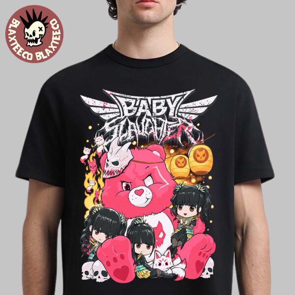 Slaughter To Prevail x Babymetal Merch Babyslaugher Bear Unisex T-Shirt