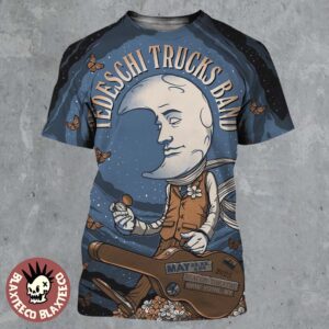 Tedeschi Trucks Band New York 2025 Gig Poster At Beacon Theatre On May 22 23 And 24 2025 All Over Print Shirt