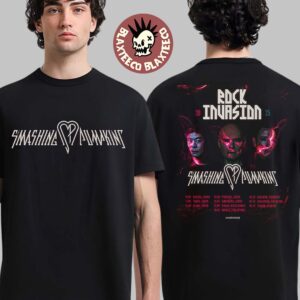 The Smashing Pumpkins Rock Invasion 2025 Asia And Middle East Tour Dates Two Sided Unisex T-Shirt