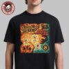 The String Cheese Incident North Carolina 2025 Tour Pirate Map Art Schedule Tour Dates Unisex T-Shirt