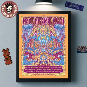 The String Cheese Incident Spring Tour 2025 Keep The Dream Alive Tour Dates Home Decor Poster Canvas