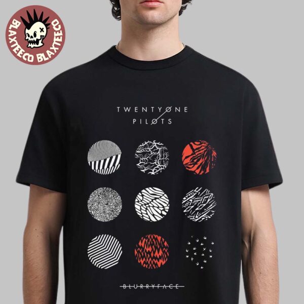 Twenty One Pilots Hot Topic Blurryface Album Cover T-Shirt
